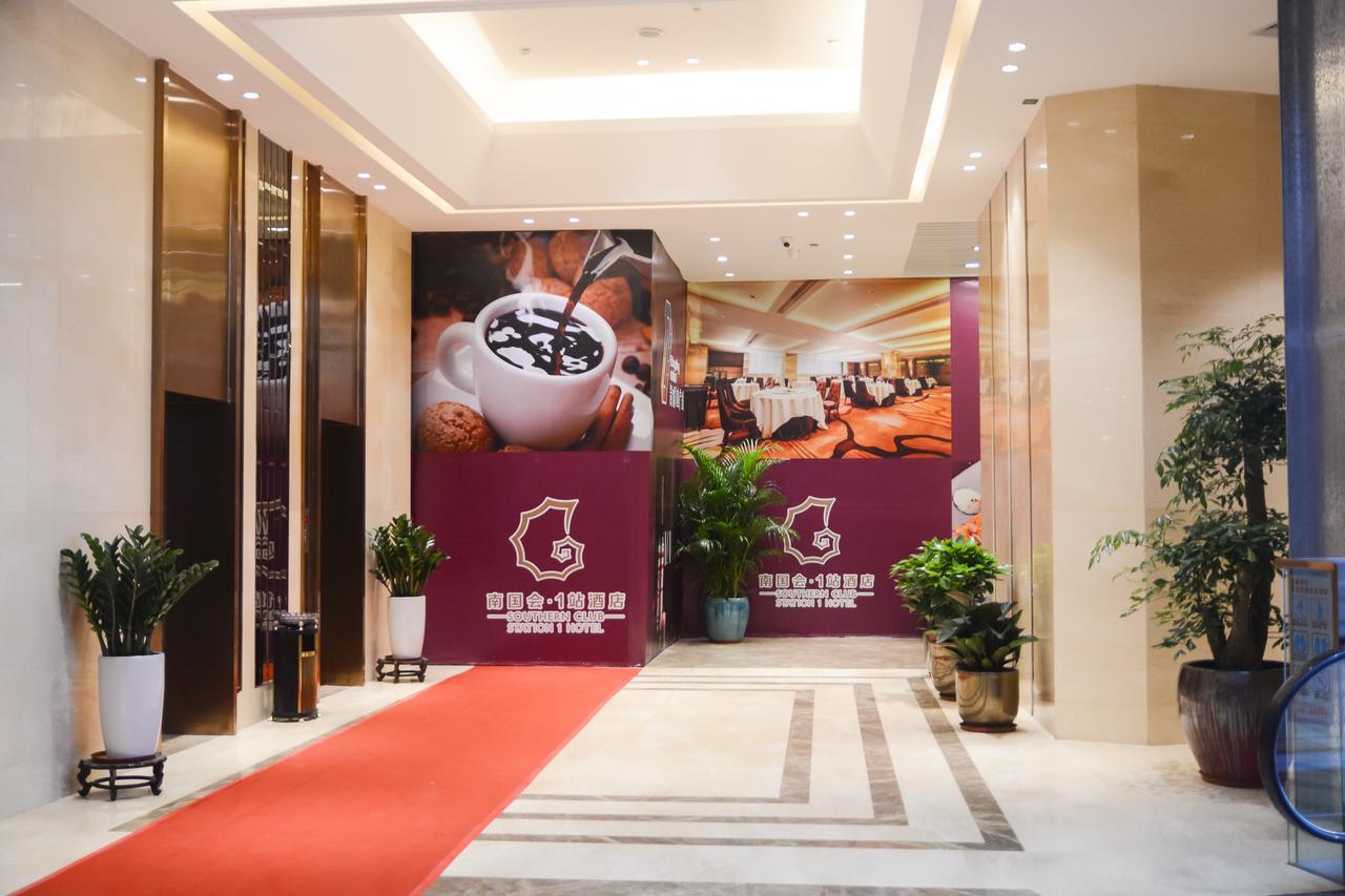 Southern-Club Station 1 Hotel-Free Canton Fair Shuttle Bus Exterior foto